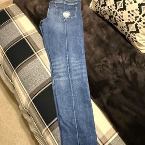 Levi’s Altered 711 Skinny Denim Jeans